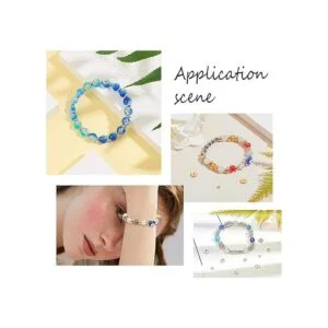 UNICRAFTALE Aproximadamente 100 cuentas espaciadoras_5