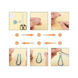 UNICRAFTALE Aproximadamente 100 cuentas espaciadoras_4