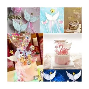 NSBELL 20 alas de ángel de plástico para manualidades_5