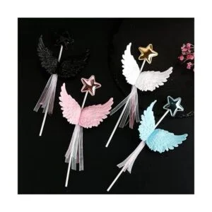 NSBELL 20 alas de ángel de plástico para manualidades_4