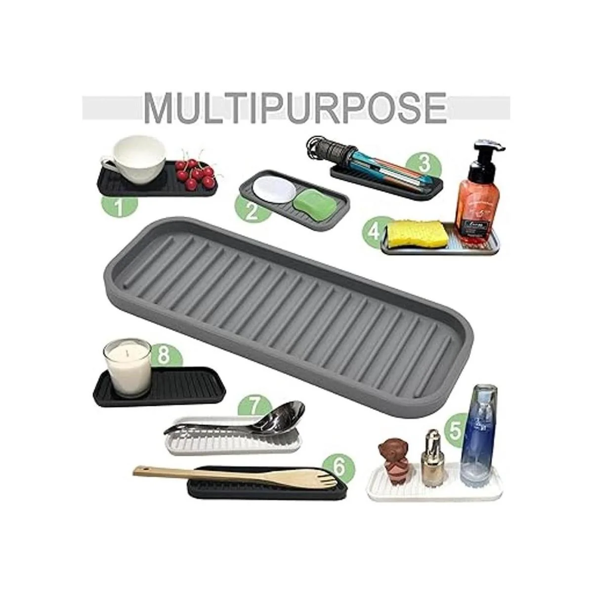 Soporte de esponja de silicona soporte de jabón para_3