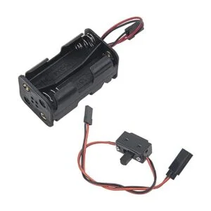 ShareGoo Caja de 4 celdas AA para contenedor de batería e_2