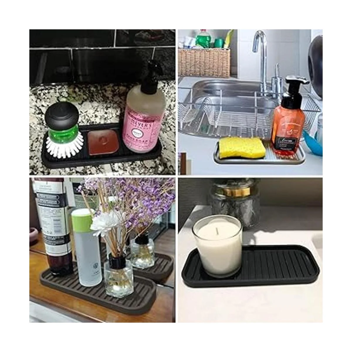 Soporte de esponja de silicona soporte de jabón para_5