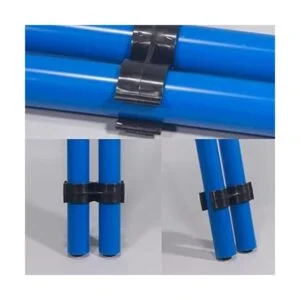 SCRTB Abrazadera de tubo doble 10 piezas de conexión de_3