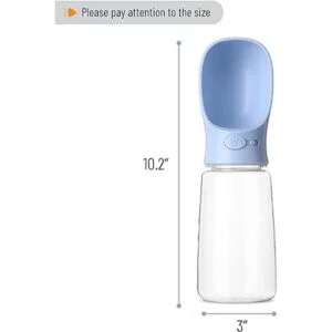 Mr. Pen Botella de agua para perros 19 onzas azul_2