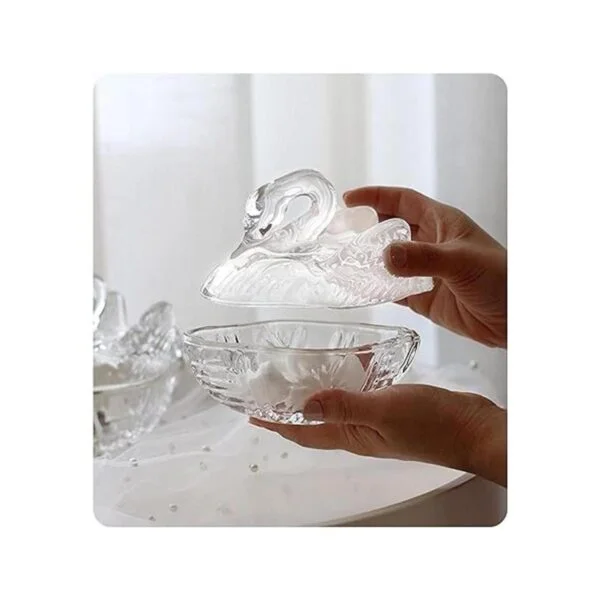 Molde de resina de silicona para almacenamiento de cisne_5
