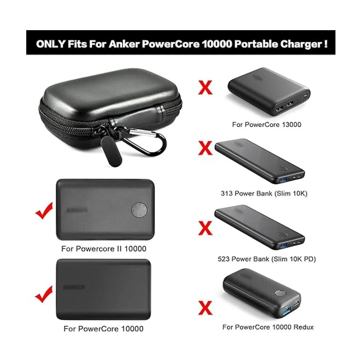 Funda compatible con Anker para PowerCore 10000 cargador_2
