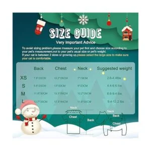 HYLYUN Paquete de 2 camisas de Navidad para perros_2
