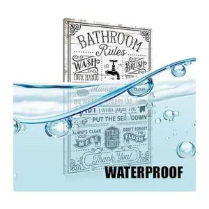 BEASTZHENG Letrero de metal divertido para decoración de_3