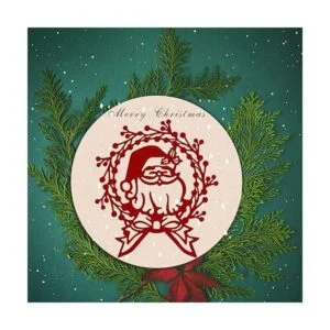Troqueles de corte de metal de Papá Noel de Navidad para_6