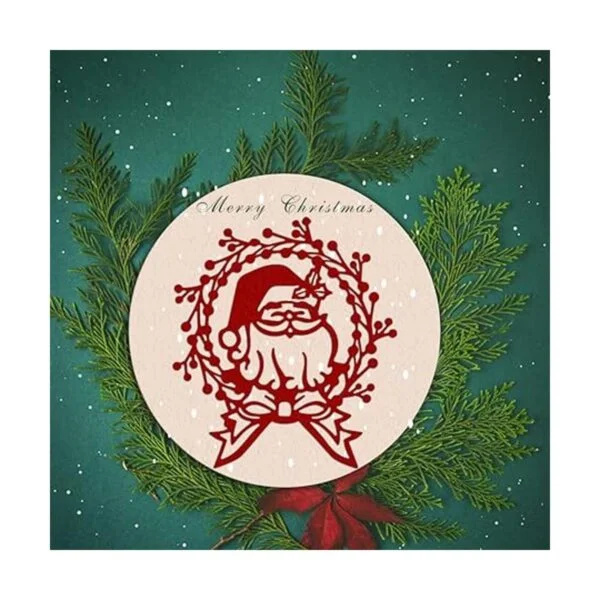 Troqueles de corte de metal de Papá Noel de Navidad para_6