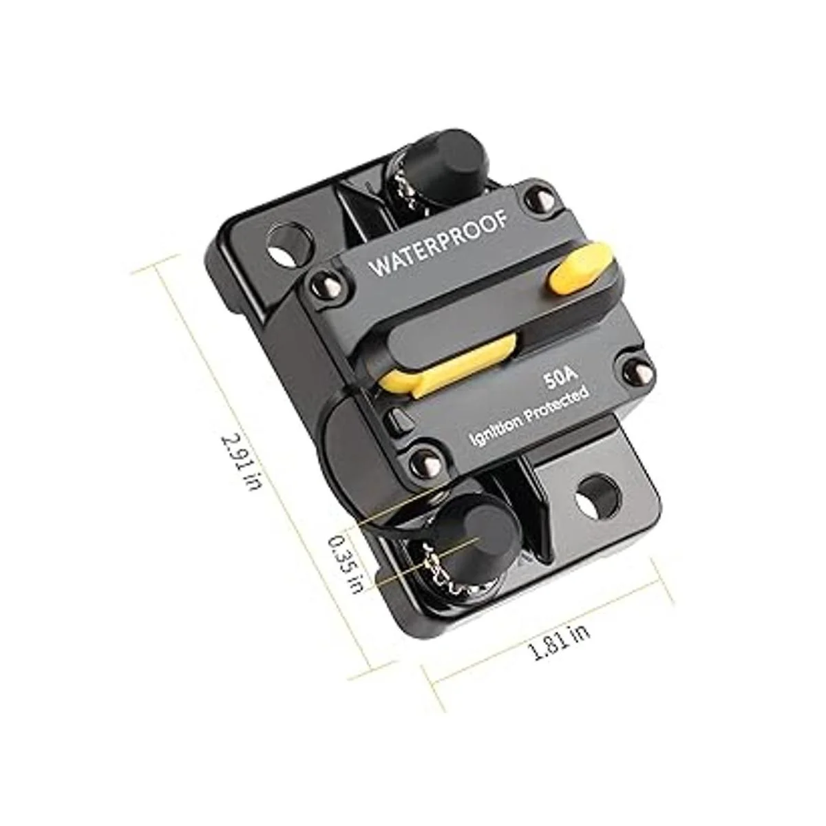 Disyuntor de 50 amperios con reinicio manual Briidea 12_6