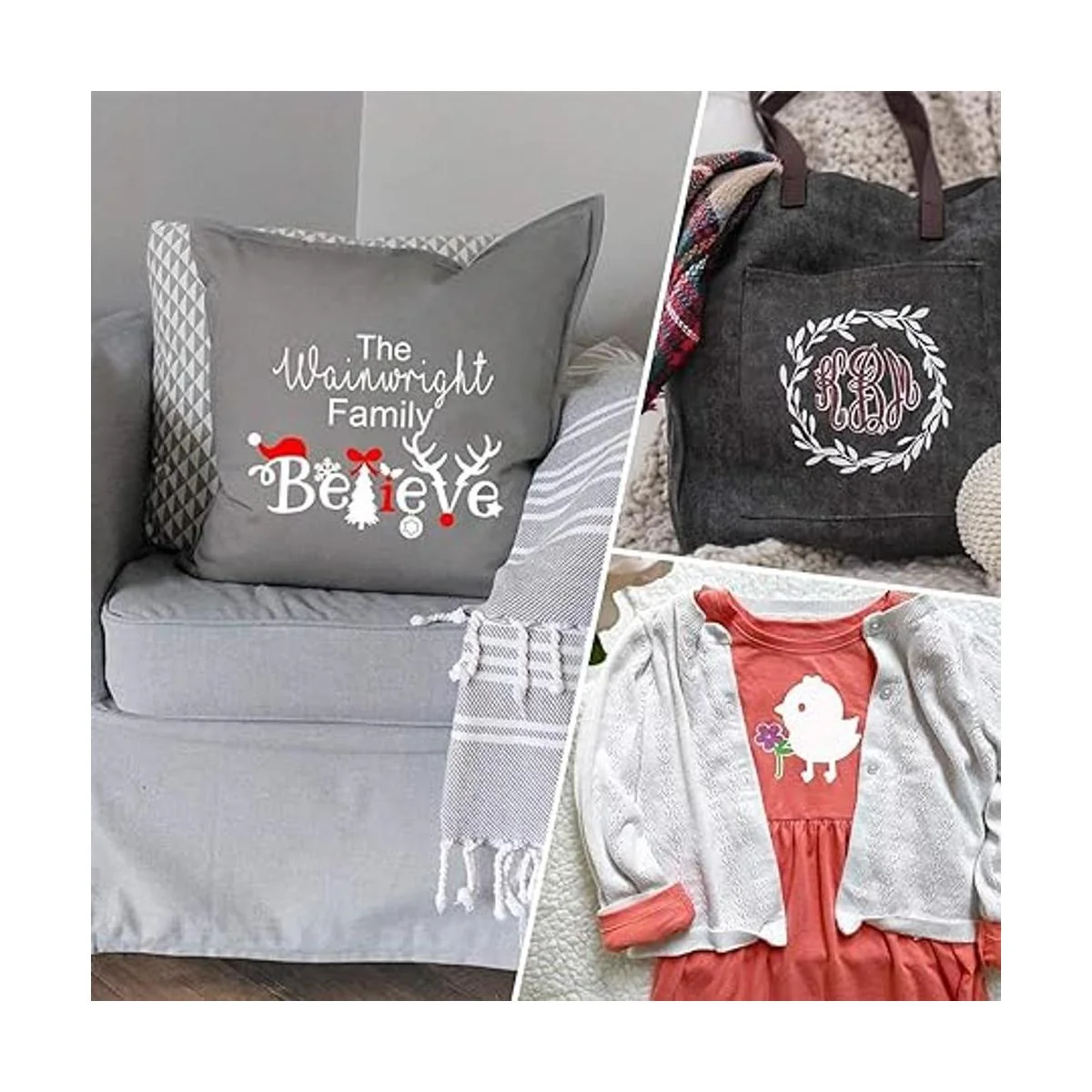 HTVRONT Paquete de 10 hojas de vinilo de transferencia de_6