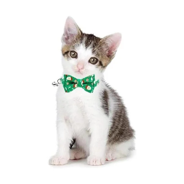 Malier Collar de gato con patrón de copo de nieve de_6
