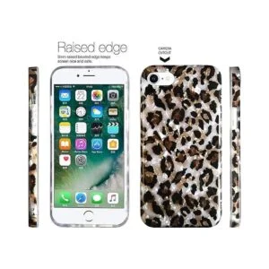 J.west Funda de leopardo para iPhone SE 2020 2nd 2022 3rd_2