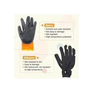 3 pares de guantes resistentes al calor guantes de prensa_4