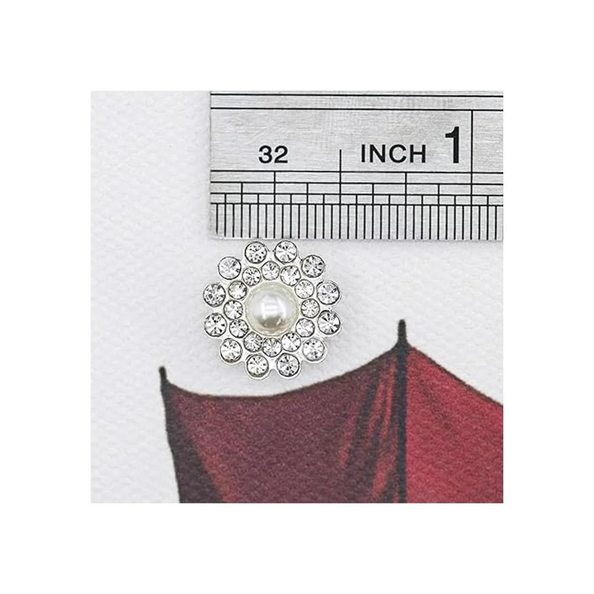 50 piezas de perlas de diamantes de imitación de cristal_6