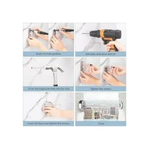 Tendedero retráctil secadora de ropa de acero inoxidable_6