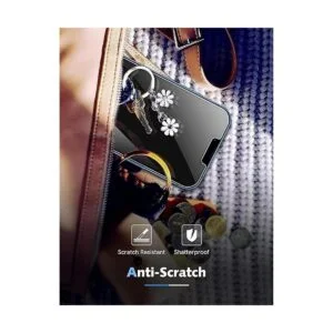 LK Paquete de 3 protectores de pantalla para iPhone 13 con_5