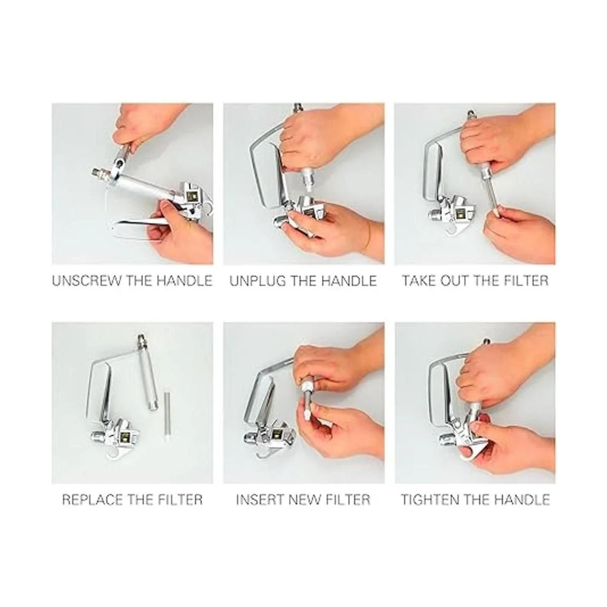 Paquete de 5 filtros de de pulverización sin aire_3