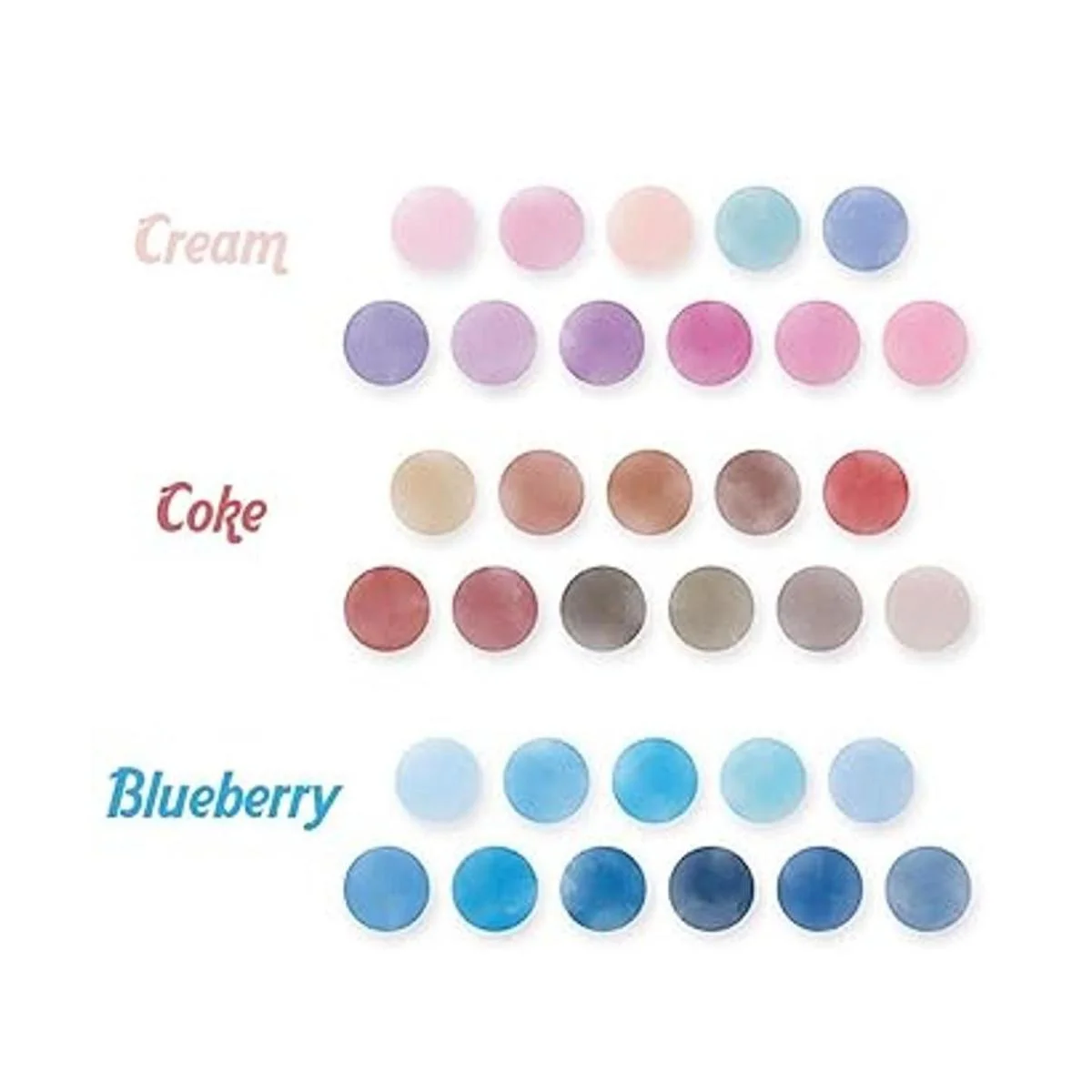 YUBX Juego de cinta adhesiva Washi de colores sólidos con_5