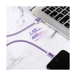 Cargador De Teléfono Certificado para Apple Mfi Paquete De 5_3