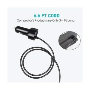 Adaptador de cargador de coche para Garmin Nuvi cable de_3