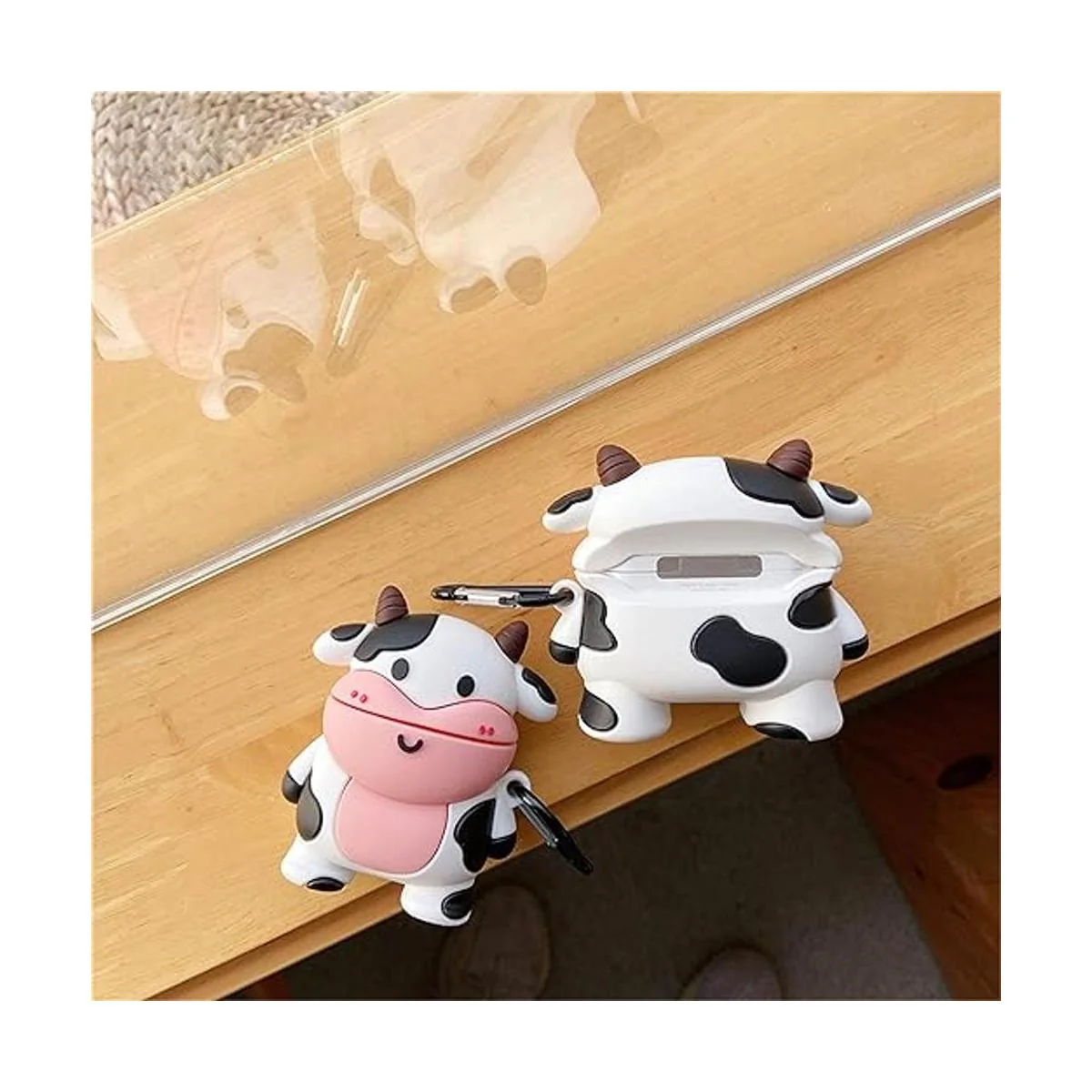 Jowhep Funda para AirPod 21 con diseño de dibujos_6