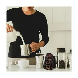 Jetec 3 letreros de madera para café tarro de masón_5