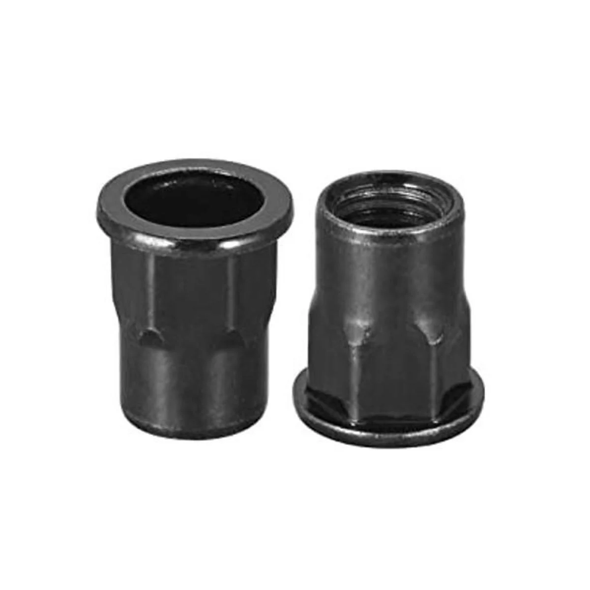 Tuercas de remache uxcell M10 rosca media hexagonal de_1