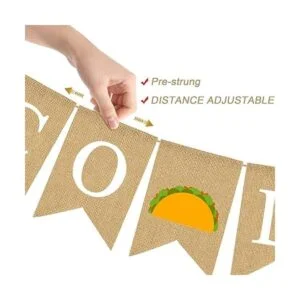 Pudodo Cinco De Mayo Banner de arpillera mexicano para_4