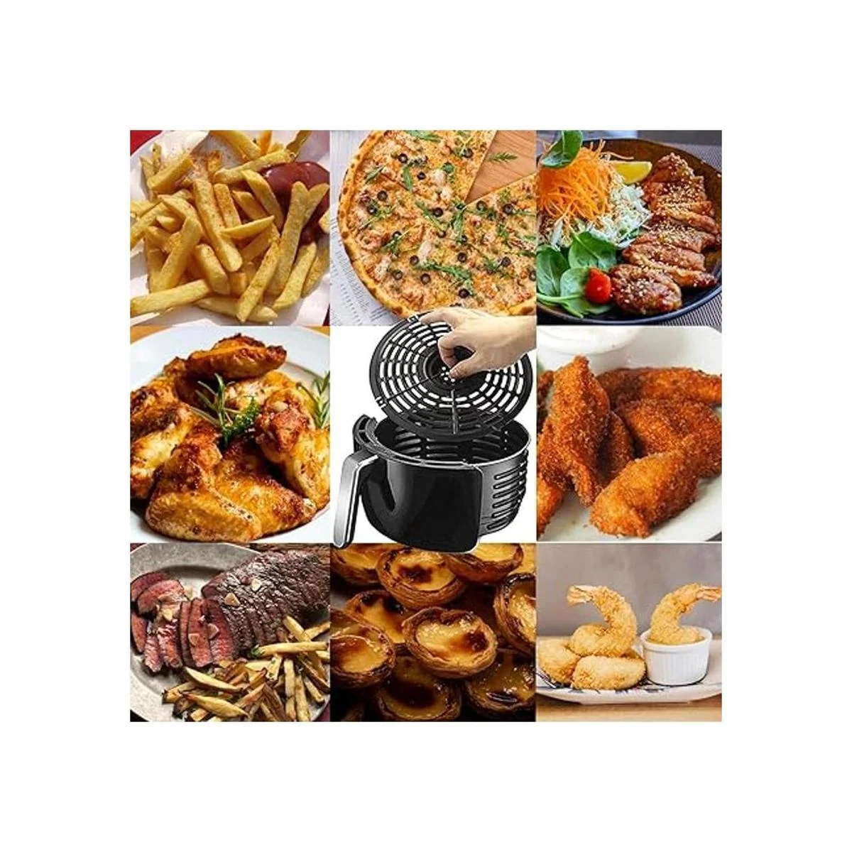 Autonomier Sartén de repuesto para freidora de aire para_5