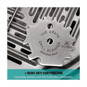 KUNIFU Raspador de parrilla para barbacoa limpiador de_5