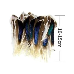 50 plumas naturales para manualidades de 10 a 5.9 in para_5