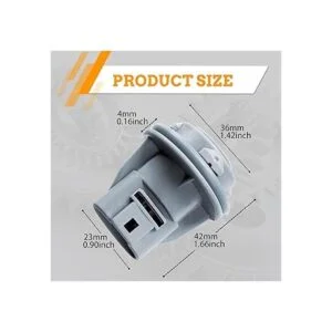 PAGOW Paquete de 2 tomas de luz intermitente conectores_2