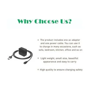 Cargador de CA de 5 V 2 A compatible con Garmin Fenix_4