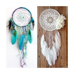 Worown 6 aros de metal plateado de 8 10 12 pulgadas para_3