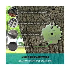 KUNIFU Raspador de parrilla para barbacoa limpiador de_6