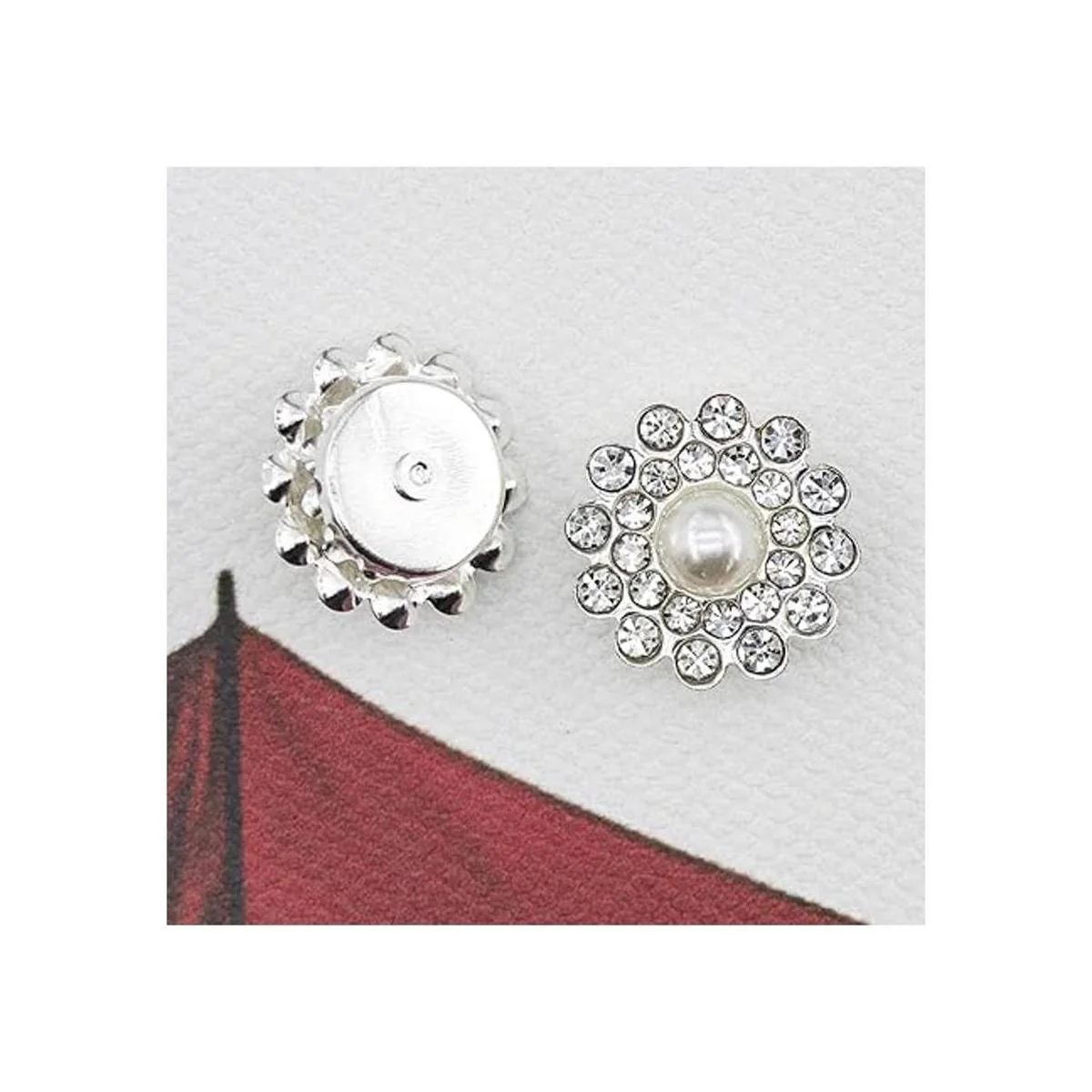 50 piezas de perlas de diamantes de imitación de cristal_5