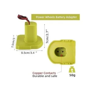 Adaptador de ruedas eléctricas para Ryobi 18 V P108 P107_3