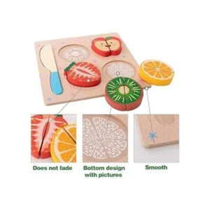 CUCOS Rompecabezas de corte de madera para niños de 1 a 5_2