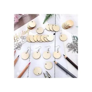 200 aretes de madera sin terminar en blanco para colgantes_2