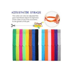Weewooday 45 collares para cachorros de doble cara para_3