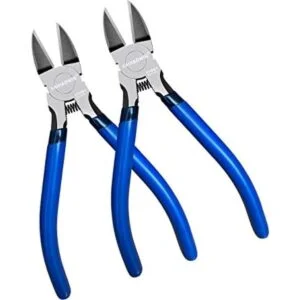 KAIHAOWIN Juego de 2 cortadores de alambre de 6 pulgadas_1