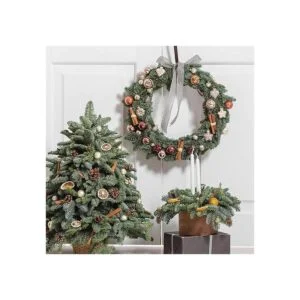 BBTO 3 coronas de alambres ideales para decoraciones de_7