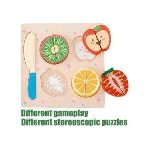 CUCOS Rompecabezas de corte de madera para niños de 1 a 5_5