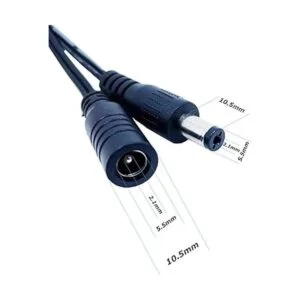 Litever Cable de puente de extensión negro 20 pulgadas_4