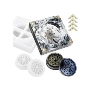 Molde de resina para cenicero y molinillo de especias_1
