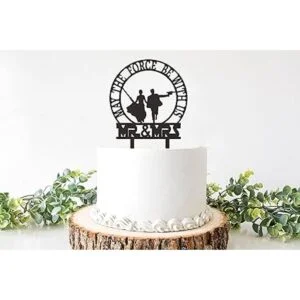 Decoración para tarta de boda con temática de Star Wars_5