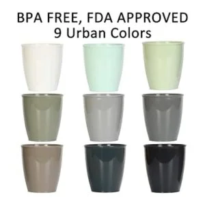 Youngever Vasos para niños de 8 onzas paquete de 9 vasos_3